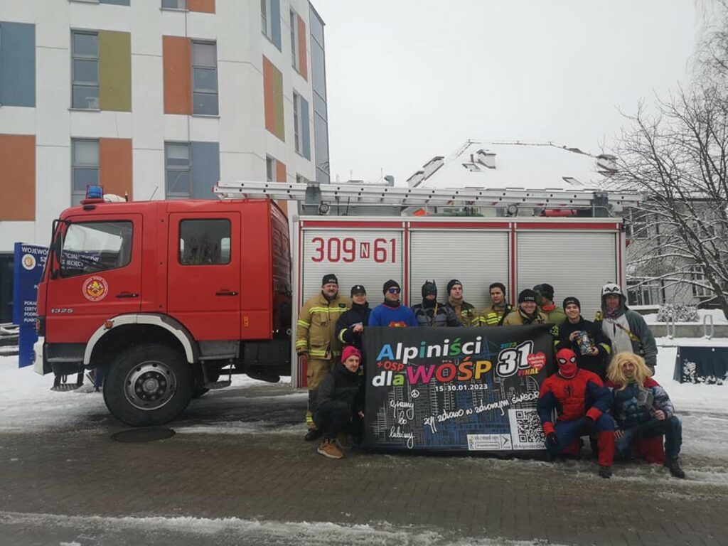 „Alpiniści dla WOŚP” w odwiedzinach u pacjentów Szpitala Dziecięcego zdrowie Olsztyn, Wiadomości