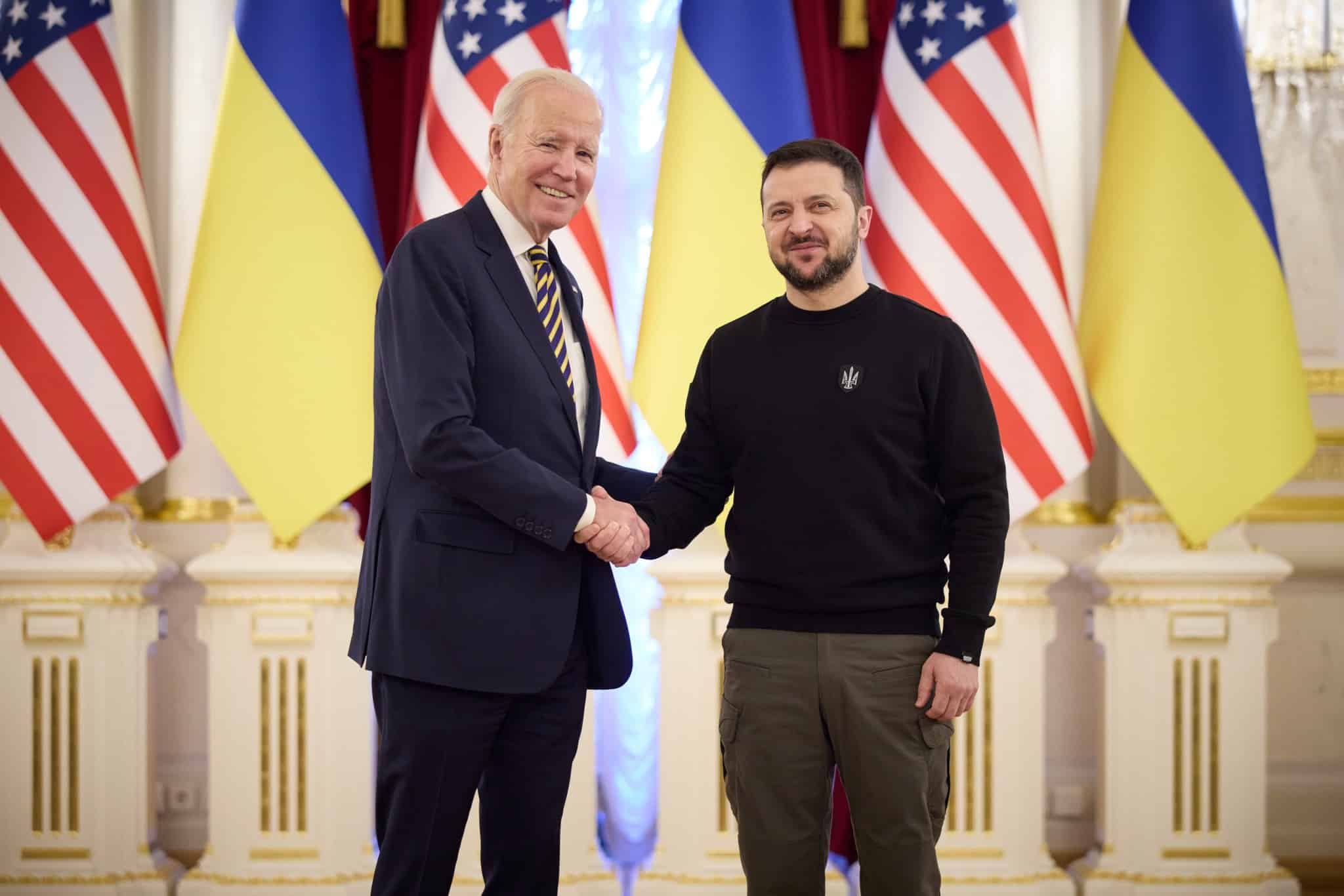 Prezydent USA Joe Biden przybył do Kijowa polityka Kraj, Wiadomości, zPAP