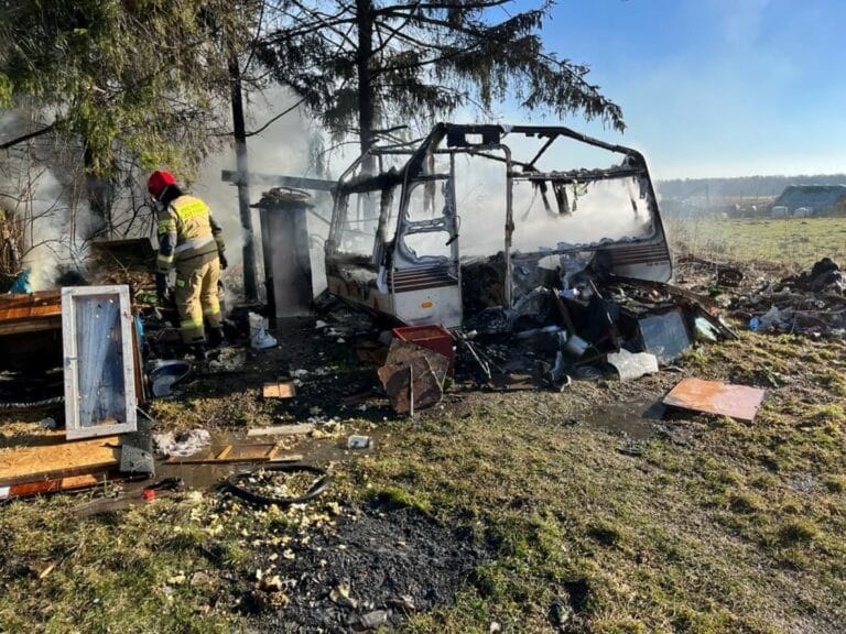 Mężczyzna z oparzeniami trafił do szpitala. Jego życia nie udało się uratować