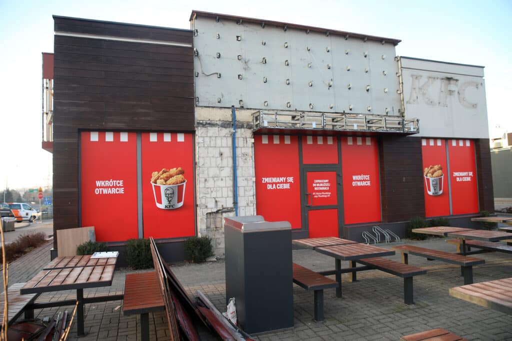 KFC zamyka restaurację w Olsztynie gastronomia Olsztyn, Wiadomości