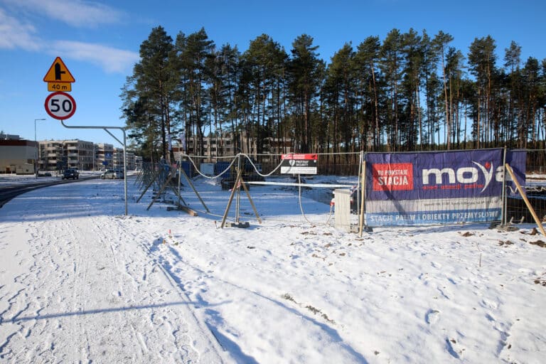 Powstanie nowa stacja benzynowa na wylocie z Olsztyna.