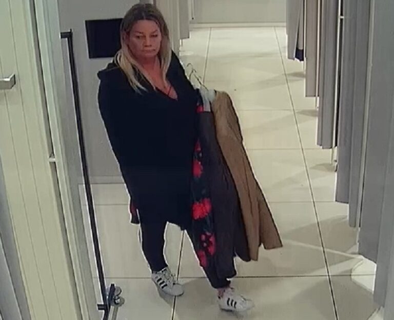 Weszła do przymierzalni smutna, a wyszła rozweselona. Szuka jej policja za to, co tam zrobiła