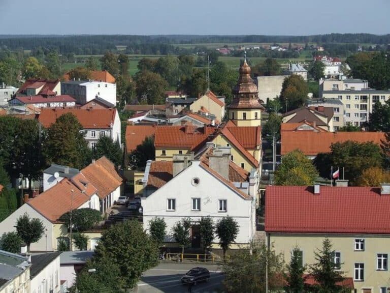10 najmniejszych miast w woj. warmińsko-mazurskim
