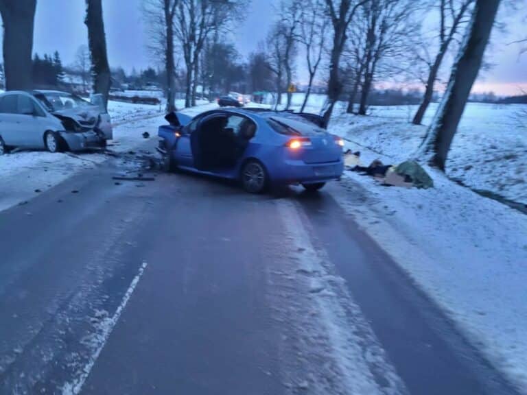 Żołnierze WOT pomogli ofiarom wypadku