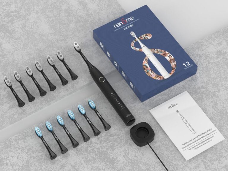 Obniżka ceny elektrycznej szczoteczki do zębów Xiaomi Nandme NX8000. Z zapasem końcówek na 3 lata