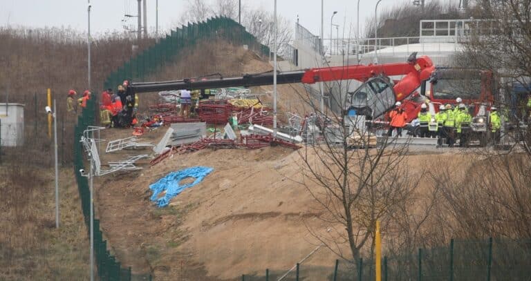 Śmierć pracownika. Doszło do tragedii na budowie spalarni śmieci w Olsztynie