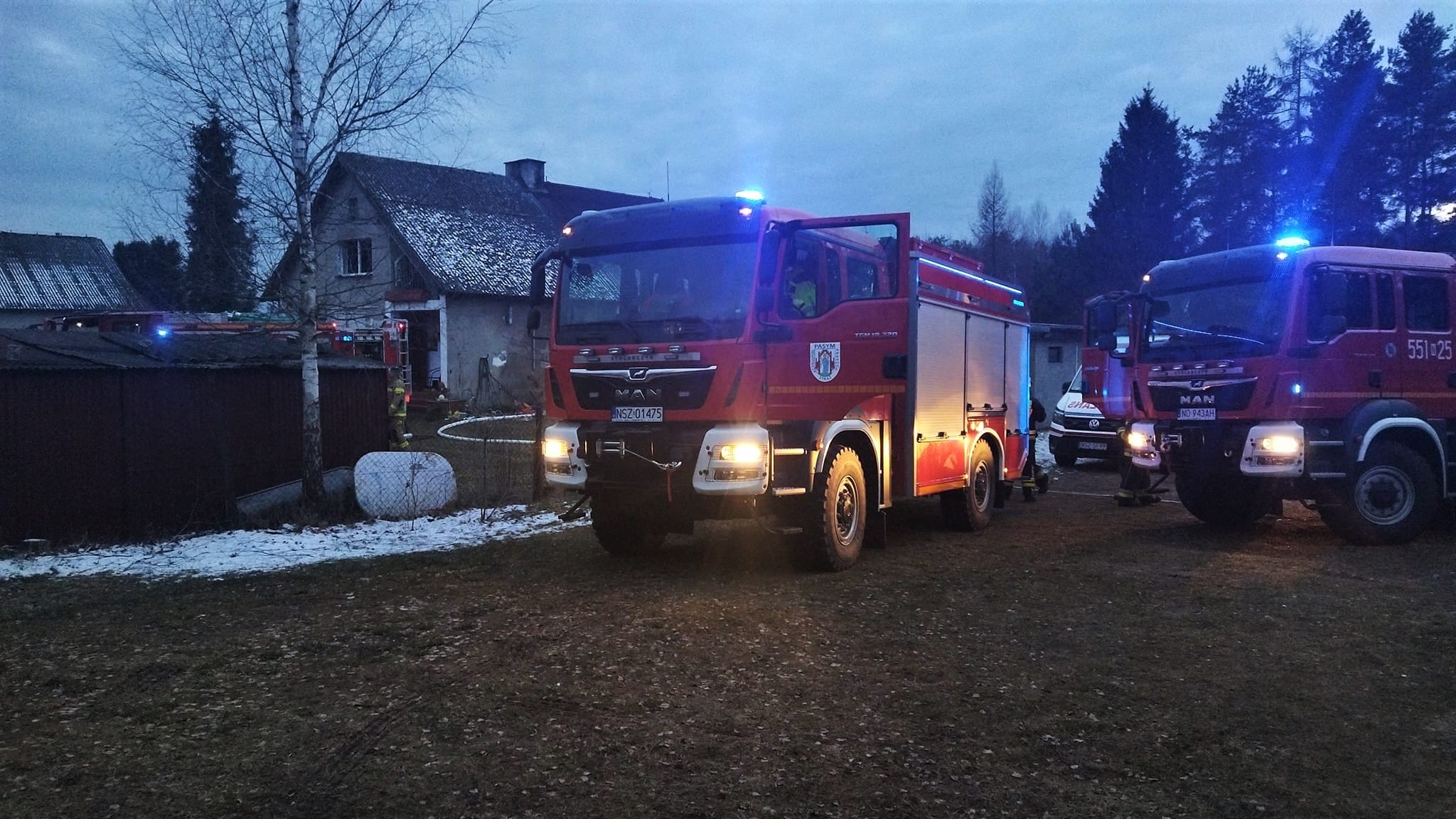 W pożarze zginął mężczyzna, miał 66 lat pożar Olsztyn, Wiadomości