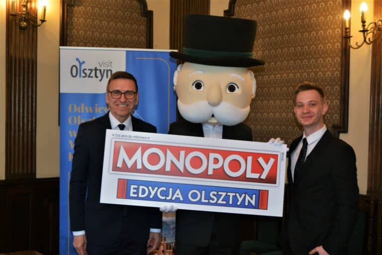 Olsztyn w kultowej grze Monopoly