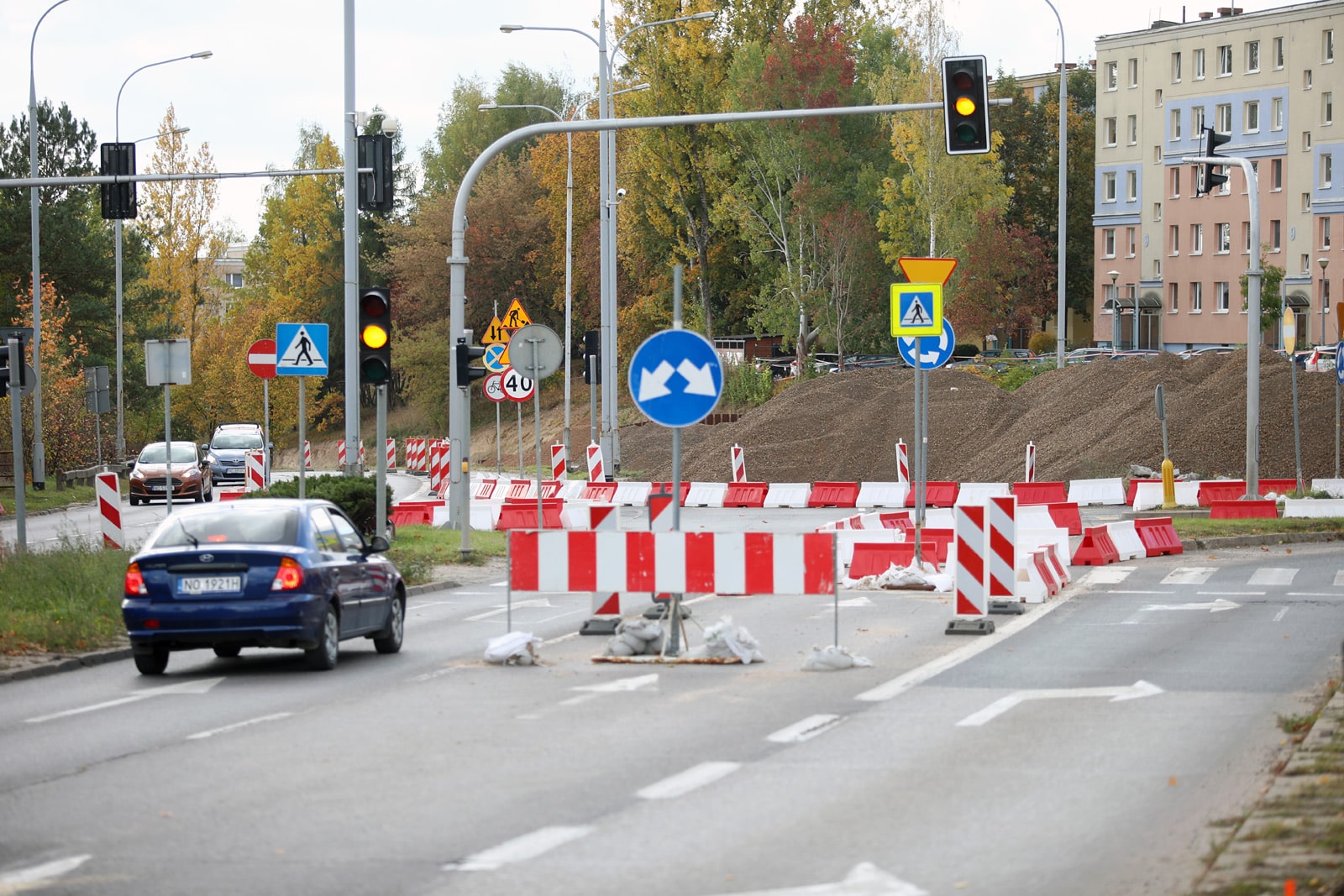 Zmiana ruchu na olsztyńskim skrzyżowaniu tramwaje Olsztyn, Wiadomości