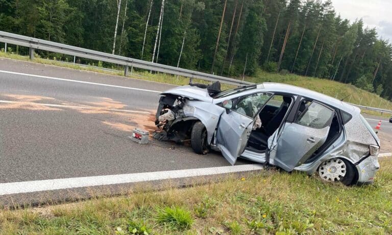 Agresja drogowa na S7: Wyrok za złośliwe zajechanie drogi i kolizję