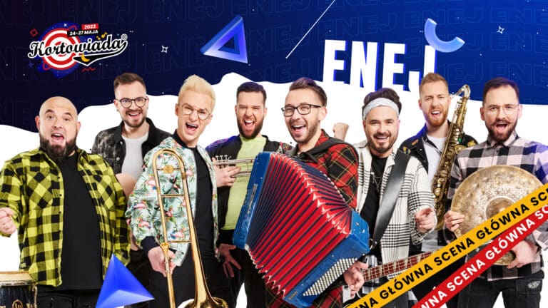 Enej po raz kolejny rozgrzeje kortowiadową publiczność!