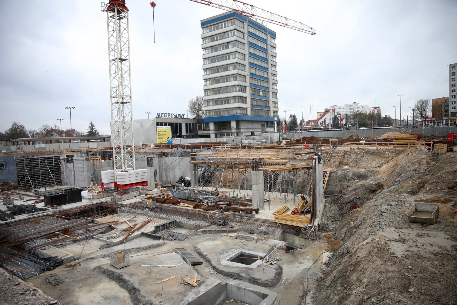 Dworzec PKP w Olsztynie z opóźnieniem. Zaglądamy na plac budowy dworzec Olsztyn, Wiadomości