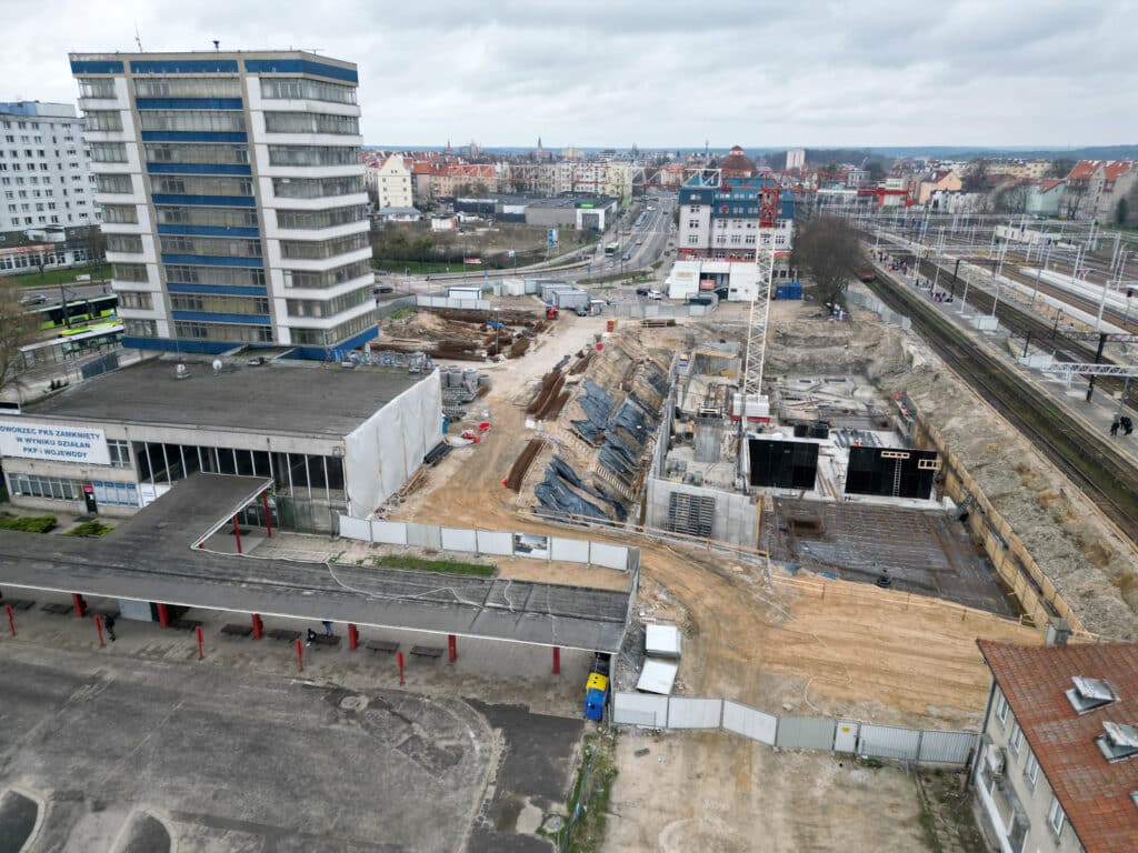 Dworzec PKP w Olsztynie z opóźnieniem. Zaglądamy na plac budowy dworzec Olsztyn, Wiadomości, zPAP, zShowcase
