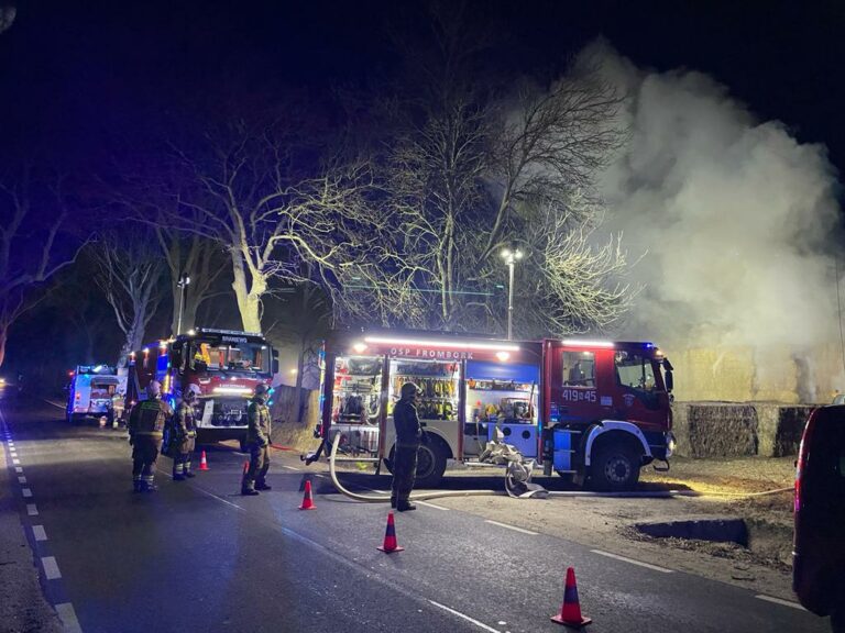 Stu strażaków przez dwa dni walczyło z pożarem. Podpalaczem okazał się strażak