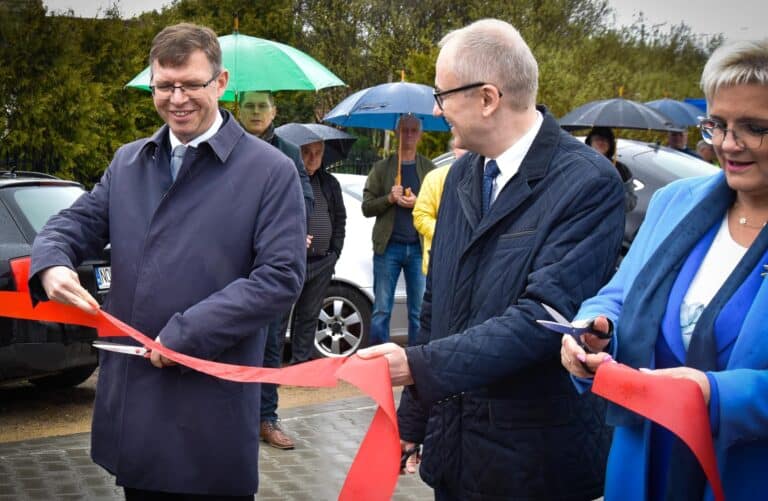 Nowa droga i remiza OSP w gminie Purda