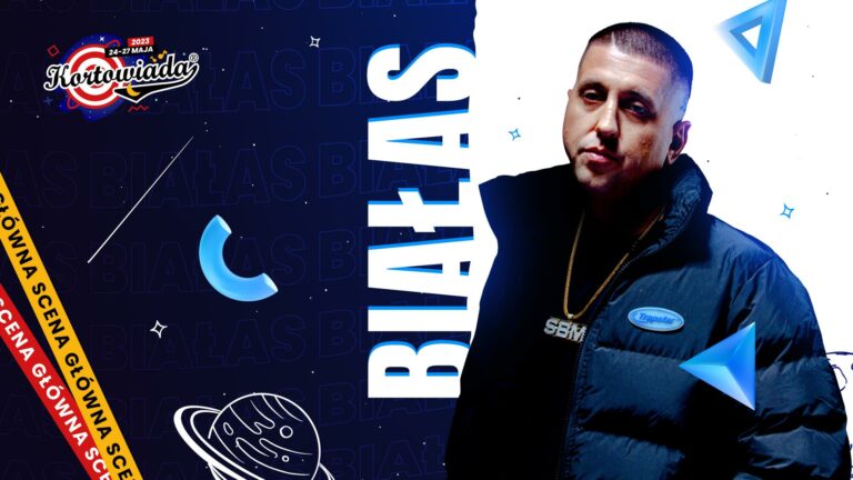 Nowy artysta w line-upie tegorocznej Kortowiady – Białas wystąpi w na Plaży Kortowskiej!