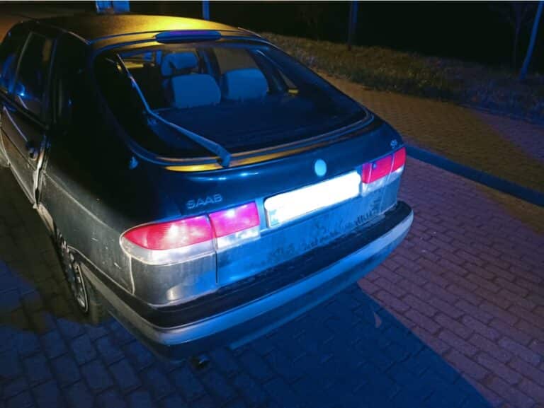 Pościg policji w Lany Poniedziałek. Kierowca miał 3,5 promila