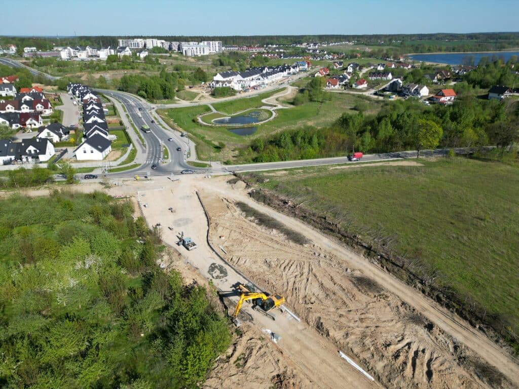 Nowa droga w Jarotach ułatwi życie mieszkańcom ruch drogowy Olsztyn, Wiadomości, zShowcase