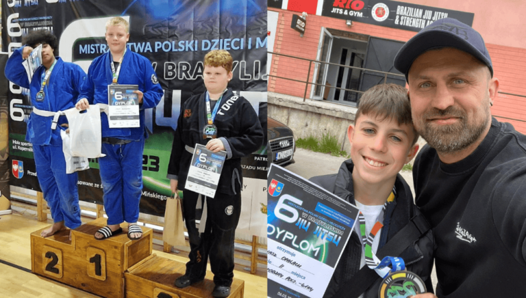 Jonasz Opalach i Filip Agaszewski z Olsztyna podbijają świat brazylijskiego jiu-jitsu