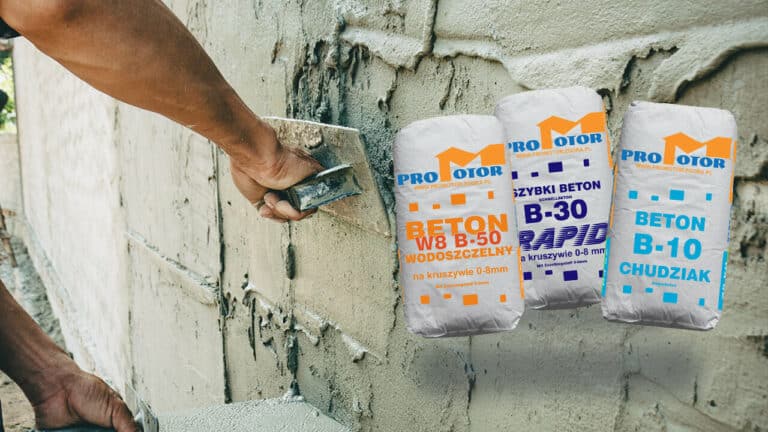 Promotor – innowacyjny polski beton w workach