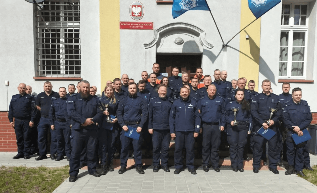 Olsztyńscy policjanci najlepsi w województwie zdrowie Olsztyn, Wiadomości, zShowcase