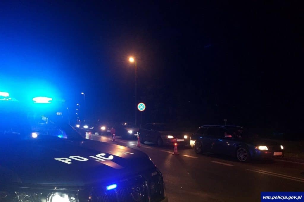 Olsztyńska policja była bezlitosna dla uczestników zlotu motoryzacyjnego motoryzacja Olsztyn, Wiadomości, zShowcase