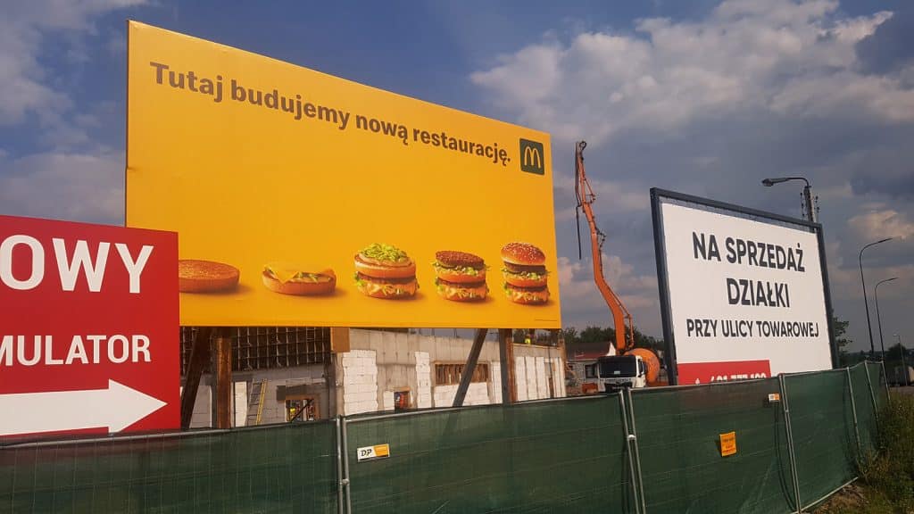 W Olsztynie buduje się kolejny McDonald's gastronomia Olsztyn, Wiadomości, zShowcase