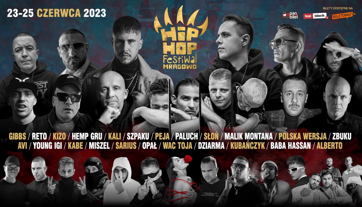 Hip-Hop Festiwal Mrągowo - muzyczne święto nad Jeziorem Czos Olsztyn, Wiadomości, zShowcase