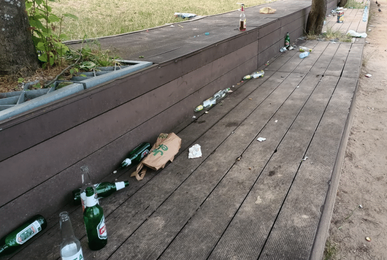 „Zwierzęta, nie ludzie”: mieszkańcy komentują bałagan na „dzikiej” plaży