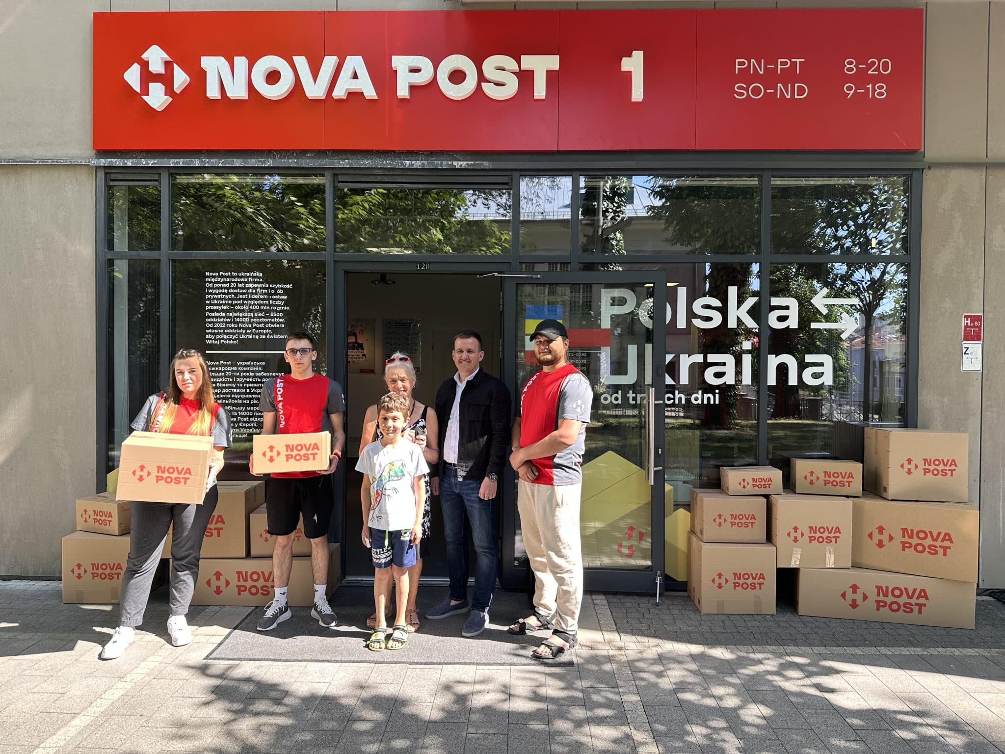 W regionie rozpoczął działalność ukraiński gigant pocztowy gospodarka Olsztyn, Wiadomości