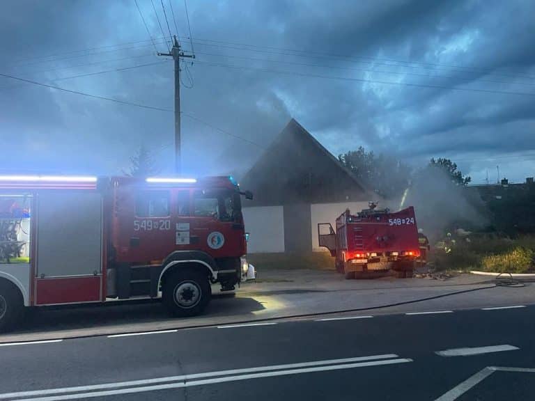 30-latek zginął w pożarze mieszkania