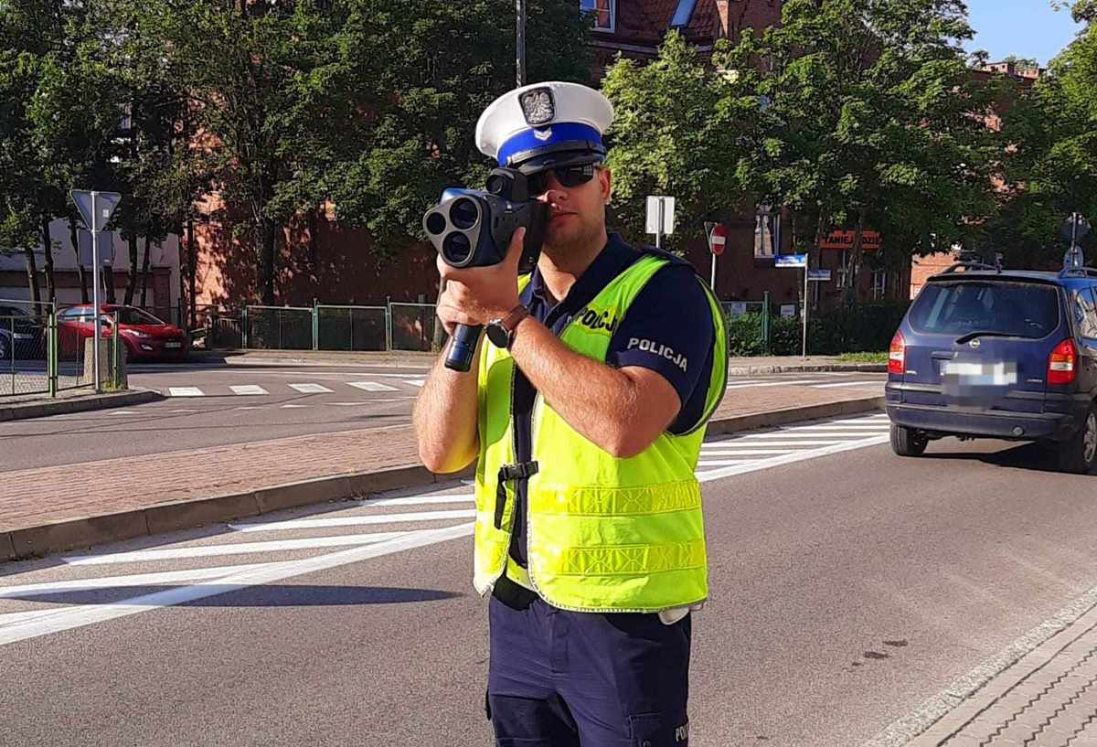 Policja w Kętrzynie rozpoczyna akcję"Prędkość" Na sygnale Mrągowo