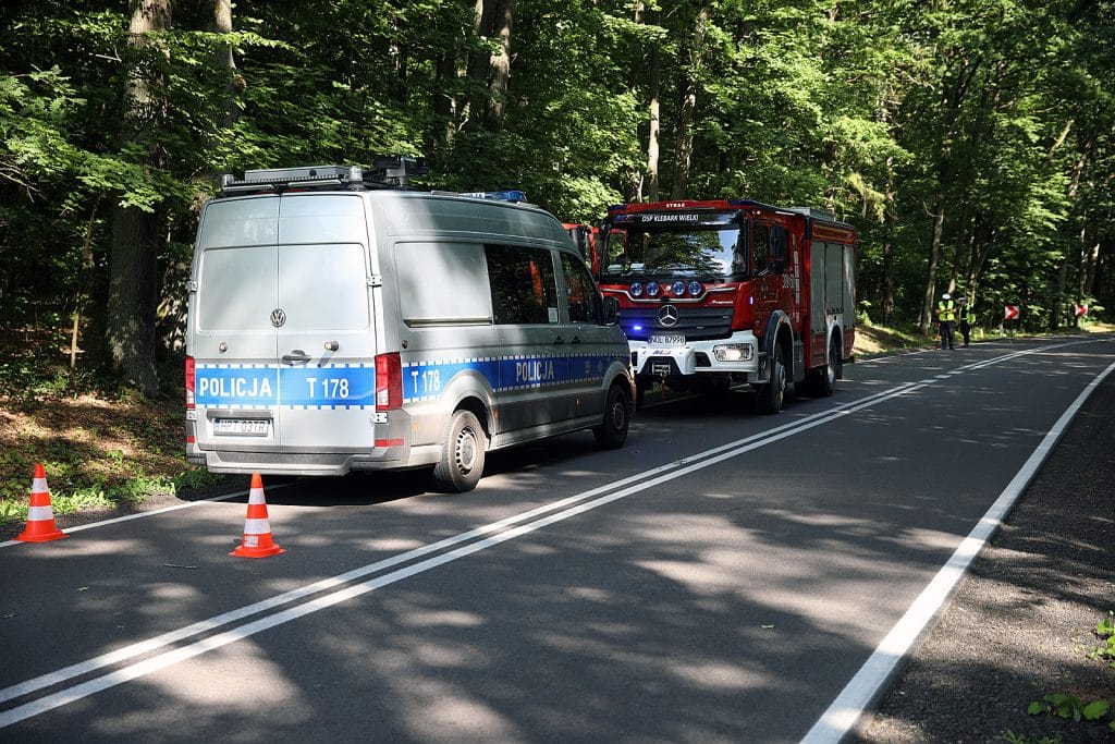 Młody motocyklista ciężko ranny w wypadku pod Olsztynem wypadek Olsztyn, Wiadomości, zShowcase