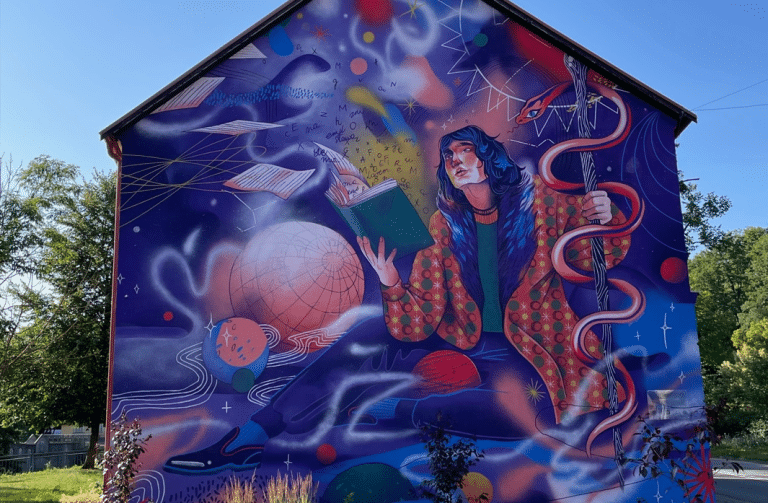 Obchody Roku Kopernika: niezwykłe malowidło zdobi kolejne miasto