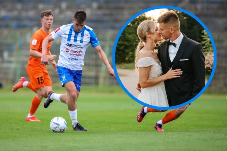 Radosna wiadomość: kapitan Stomilu Olsztyn wziął ślub