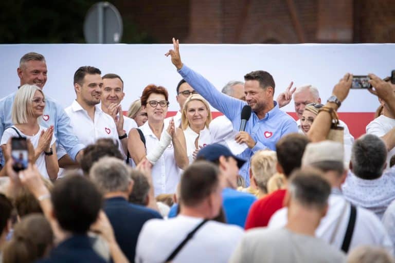 Rafał Trzaskowski przyciągnął tłumy. &bdquo;Olsztyn stanie się stolicą kultury i nauki&rdquo;