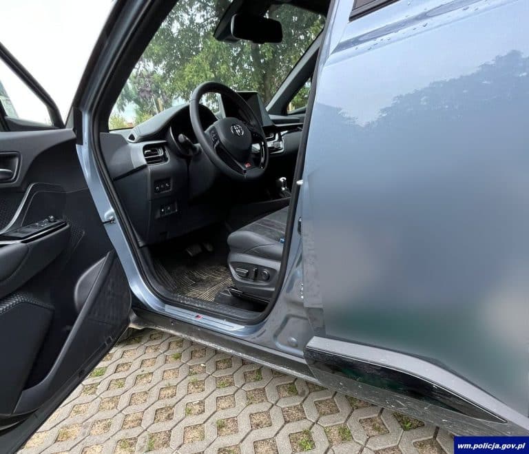 18-latek zatrzymany za kradzież luksusowego samochodu o wartości 150 tys. zł