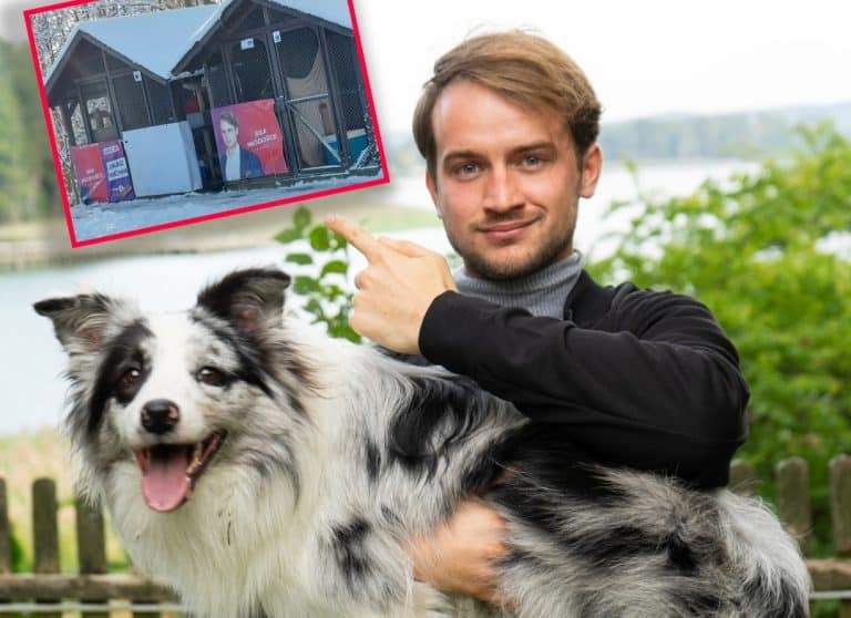 Pies Łukasza Michnika rozczulił mieszkańc&oacute;w Olsztyna