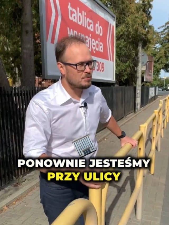 Marcin Kotowski: Nielegalny plakat wyborczy Janusza Cieszyńskiego już zdjęty?