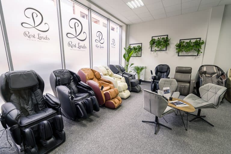 Salon wystawowy foteli masujących Rest Lords w Olsztynie – tu znajdziesz swój idealny fotel