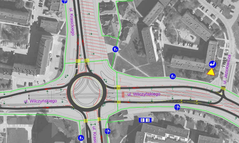 Zmiany w organizacji ruchu na nowo budowanej infrastrukturze tramwajowej