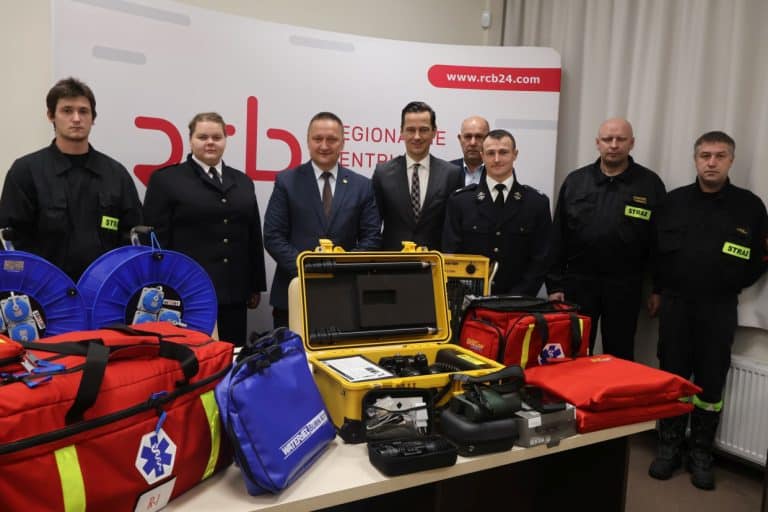 Ochotnicza Straż Pożarna w Bartągu wzmocniona nowym sprzętem o wartości 96 tys. zł