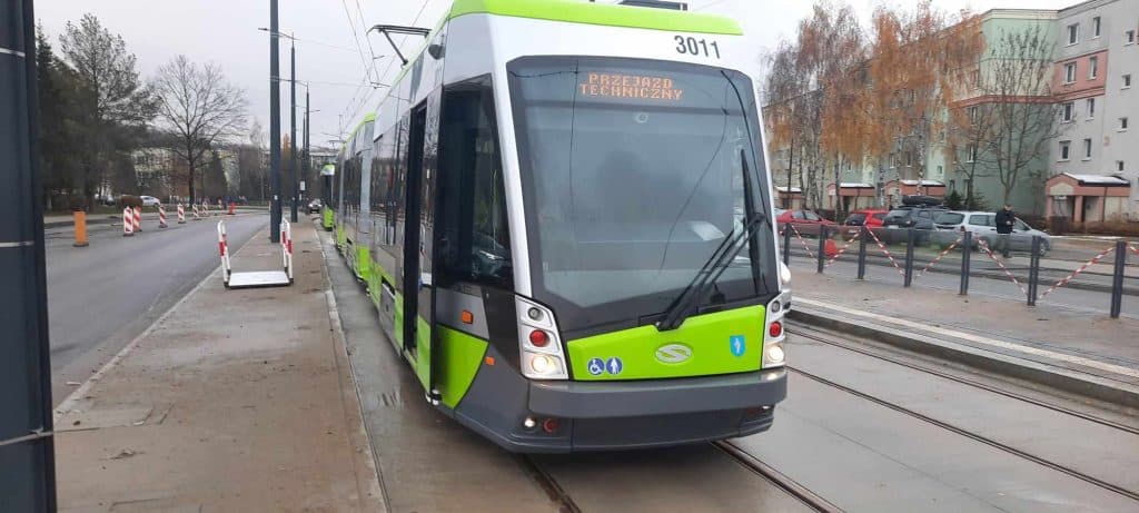 Trwają testy nowej linii tramwajowej w Olsztynie! tramwaje Olsztyn, Wiadomości, zShowcase