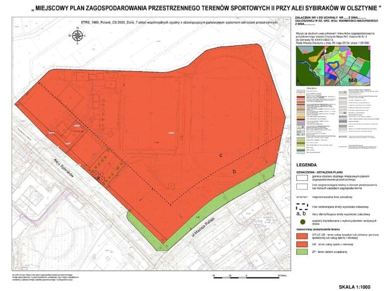 Nowoczesny ośrodek szkolenia piłkarskiego w Olsztynie &ndash; radni przyjęli plan zagospodarowania