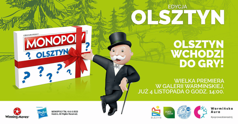 Olsztyn dołącza do elitarnego grona miast z własną edycją Monopoly