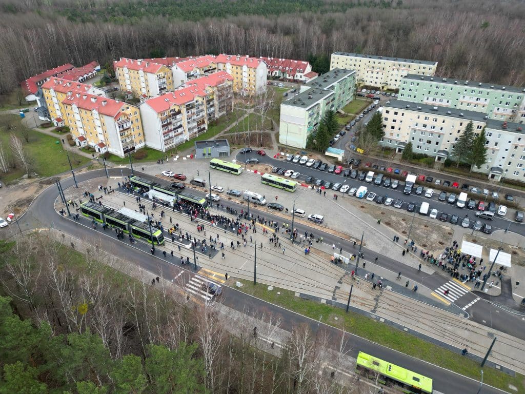 W Olsztynie uroczyście oddano do użytku nową linię tramwajową tramwaje Olsztyn, Wiadomości, zShowcase