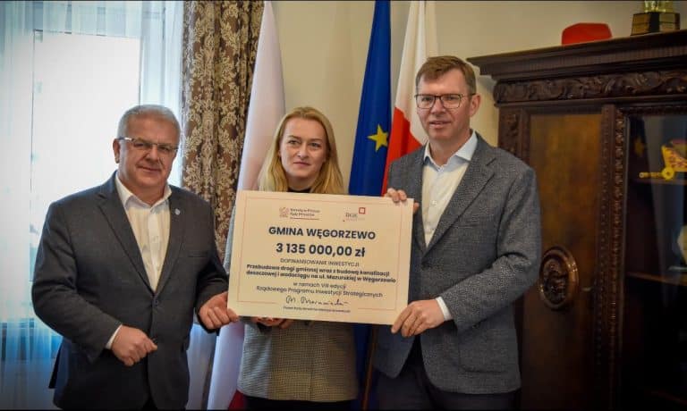 Wizyta Wojewody w Węgorzewie: Inwestycje zmieniają oblicze regionu