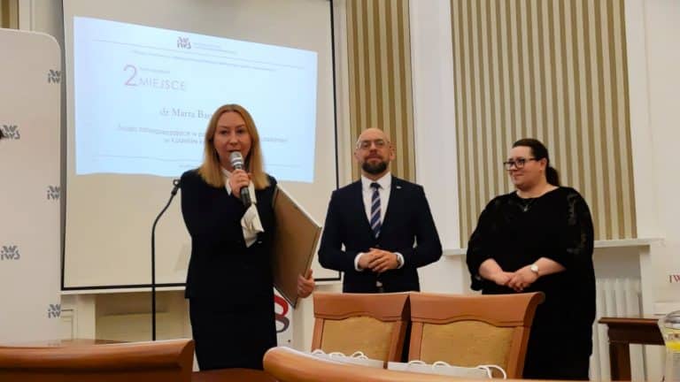 Sędzia z Olsztyna z prestiżową nagrodą za pracę doktorską w dziedzinie nauk prawnych