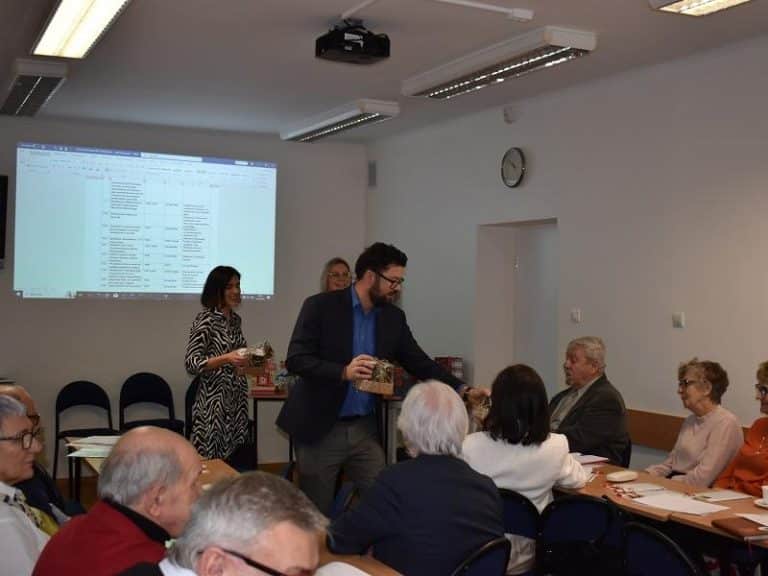 Wigilijne spotkanie Społecznej Rady Senior&oacute;w w Olsztynie