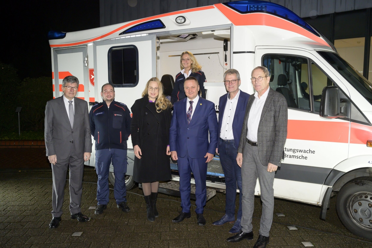 Trzeci ambulans z Niemiec dla powiatu olsztyńskiego zdrowie Olsztyn, Wiadomości, zShowcase